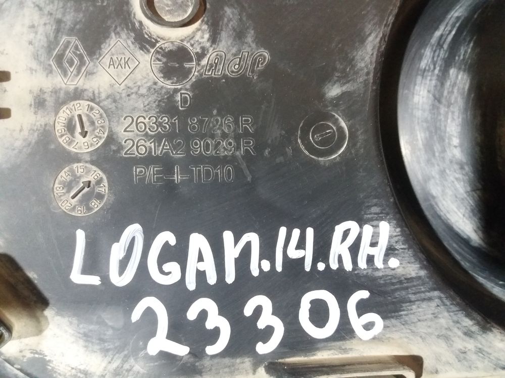 Б/У Рамка туманки Renault Logan 14- RH 23306 — изображение 5