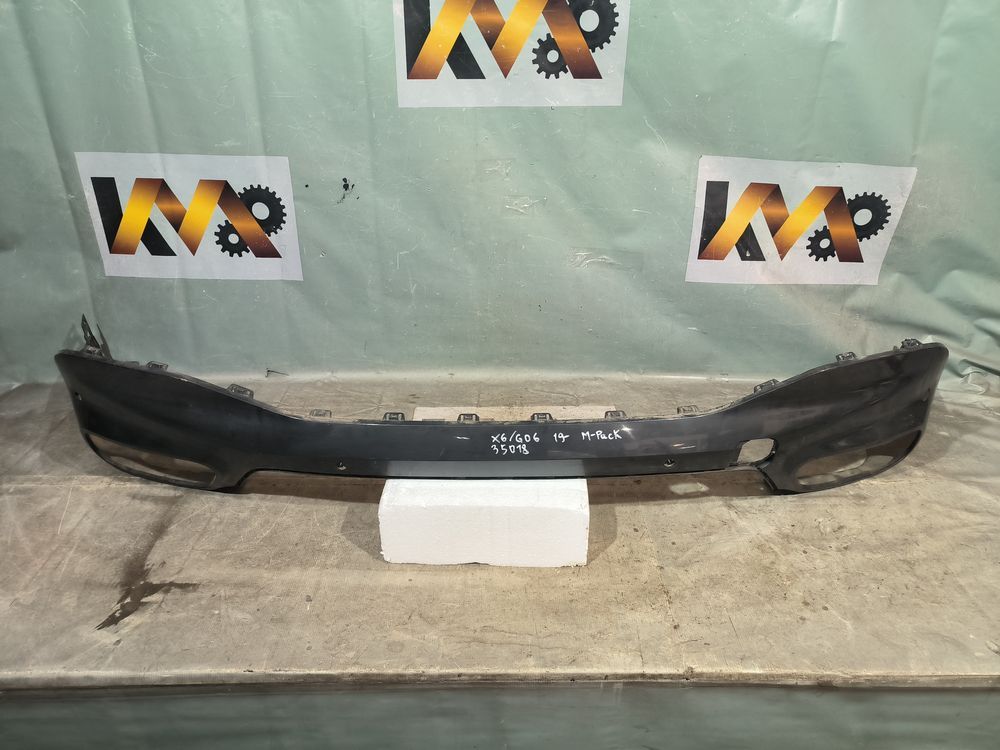 Б/У Спойлер заднего бампера BMW X6 G06 18- M-pack 35018 — изображение 2