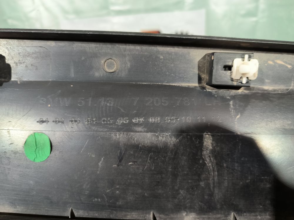 Б/У Молдинг задней двери BMW X3 F25 10- LH 32639 — изображение 6