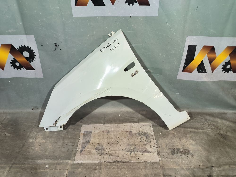 Б/У Крыло переднее (с отвертсием) Hyundai Solaris 10- LH 36747 — изображение 2