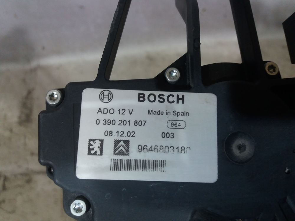 Б/У Моторчик стеклоочистителя CITROEN C4 05-11 26895 — изображение 6