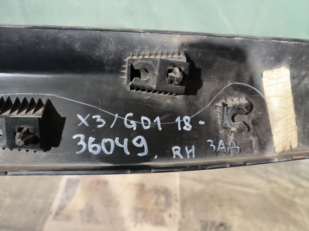 Б/У Молдинг задней двери BMW X3 G01 18- RH 36049 — изображение 7