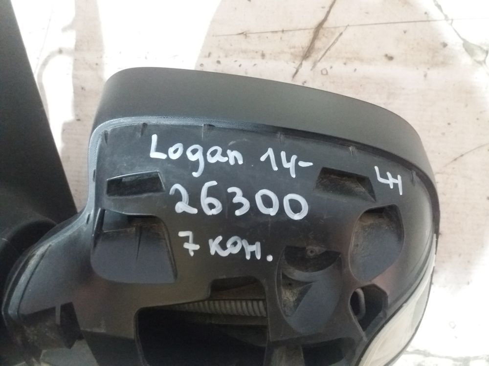 Б/У Зеркало Renault Logan 14- 7 конт. LH 26300 — изображение 7