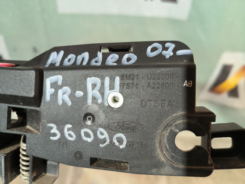 Б/У Ручка передней двери внутренняя Ford Mondeo 07- RH 36090 — изображение 6