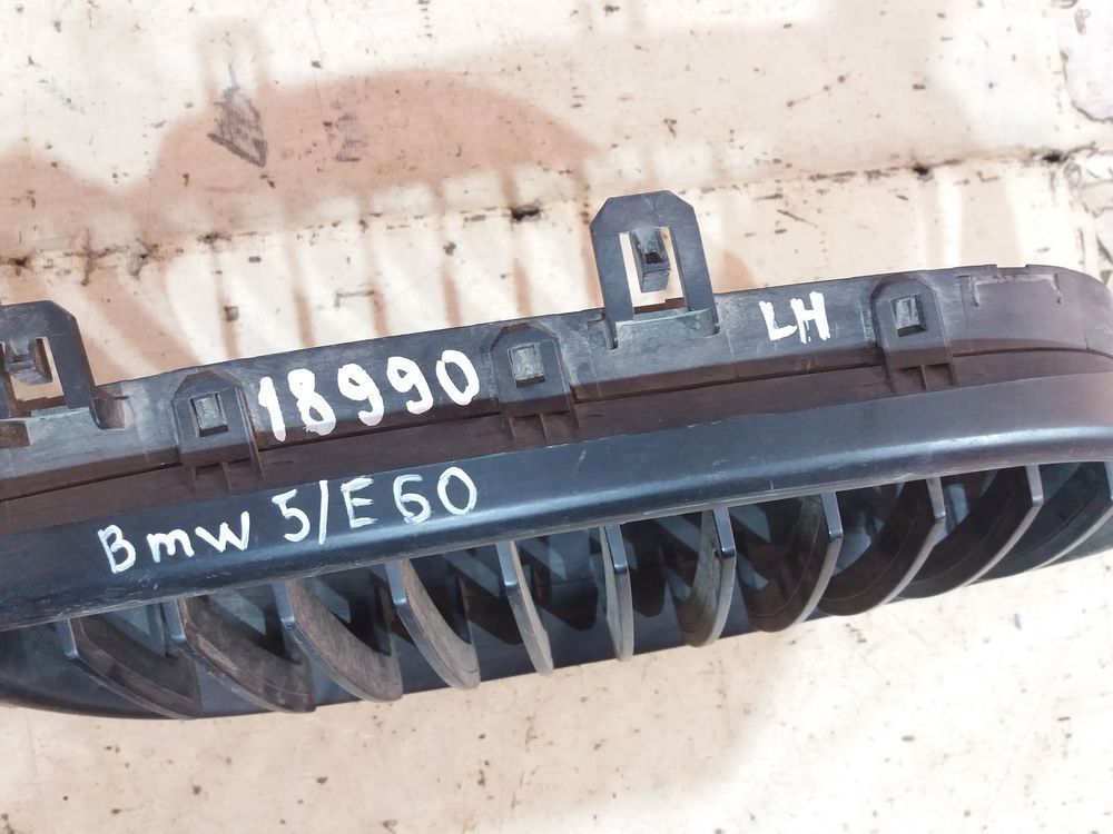 Б/У Решетка в бампер BMW E60 LH 18990 — изображение 5