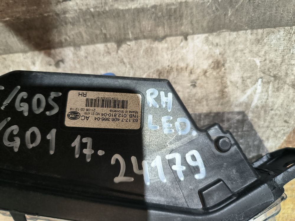 Б/У Противотуманка BMW X5 G05/X3 G01 17- RH LED 24179 — изображение 7
