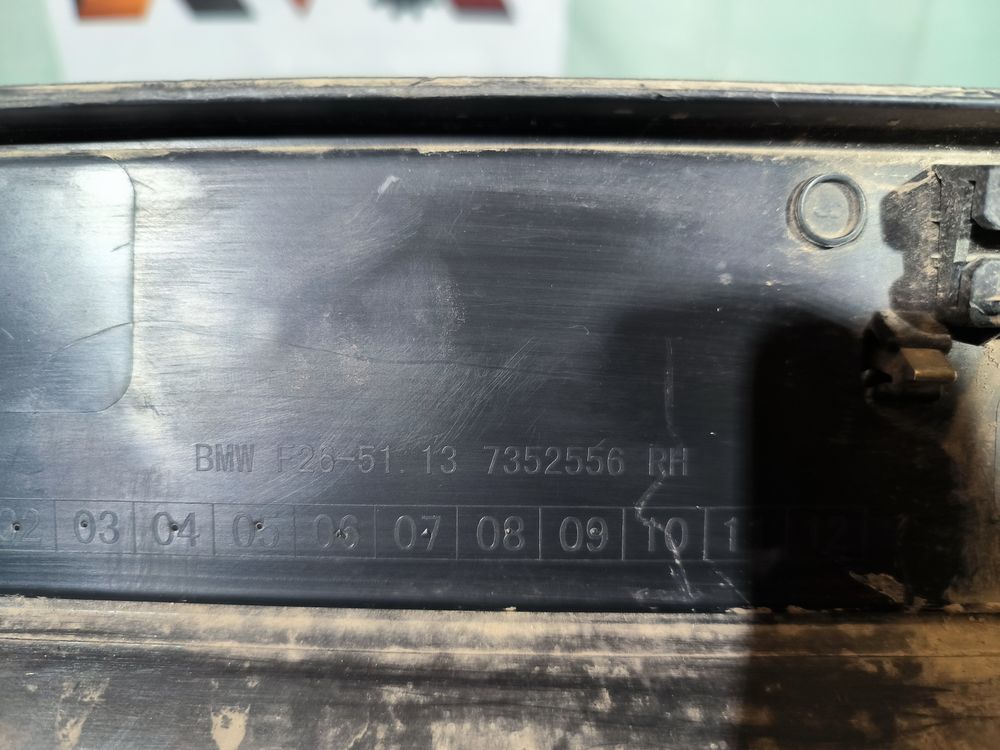 Б/У Молдинг передней двери BMW X4 F26 14- RH 31499 — изображение 6