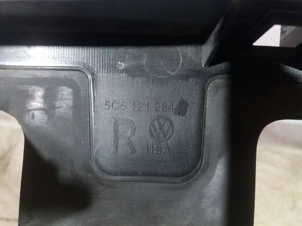 Б/У Дефлектор радиатора Volkswagen Jetta 11- RH 25325 — изображение 6