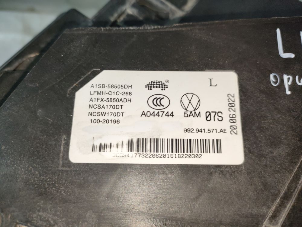 Б/у Фара VW Teramont 17- LED LH 38638 — изображение 9