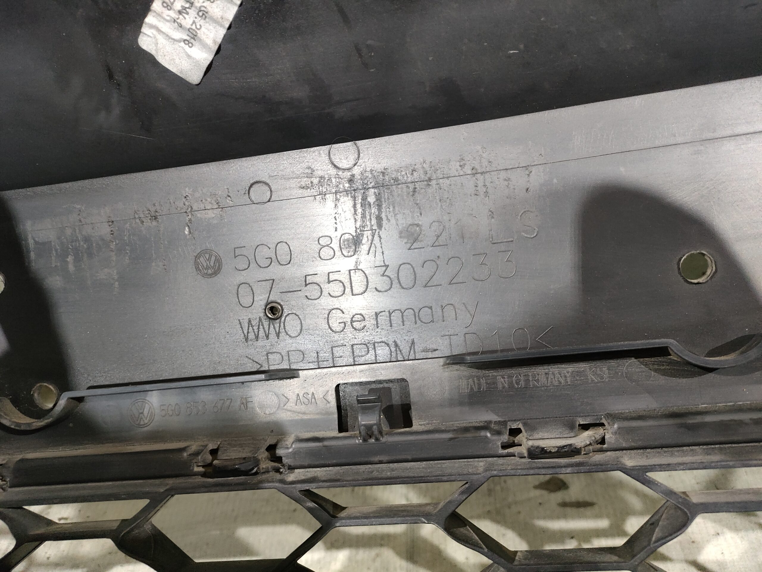 Б/У Бампер передний VW Golf 7 Gti 17- 37964 — изображение 8