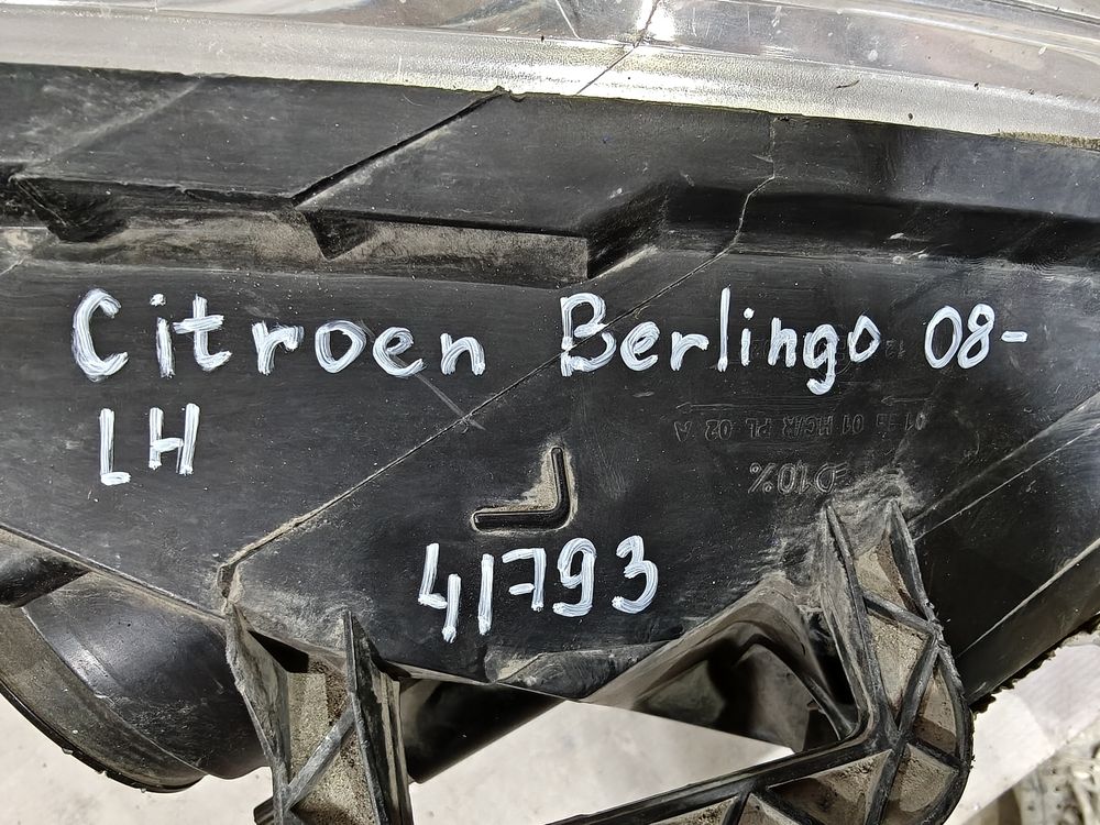 Б/У Фара Citroen Berlingo 08- LH 41793 — изображение 10