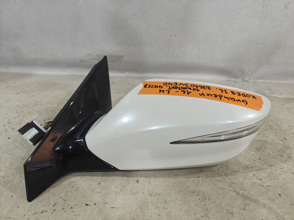 Б/У Зеркало боковое Hyundai Grandeur 16- 10 контактов LH КОРЕЯ 26 44258 — изображение 4