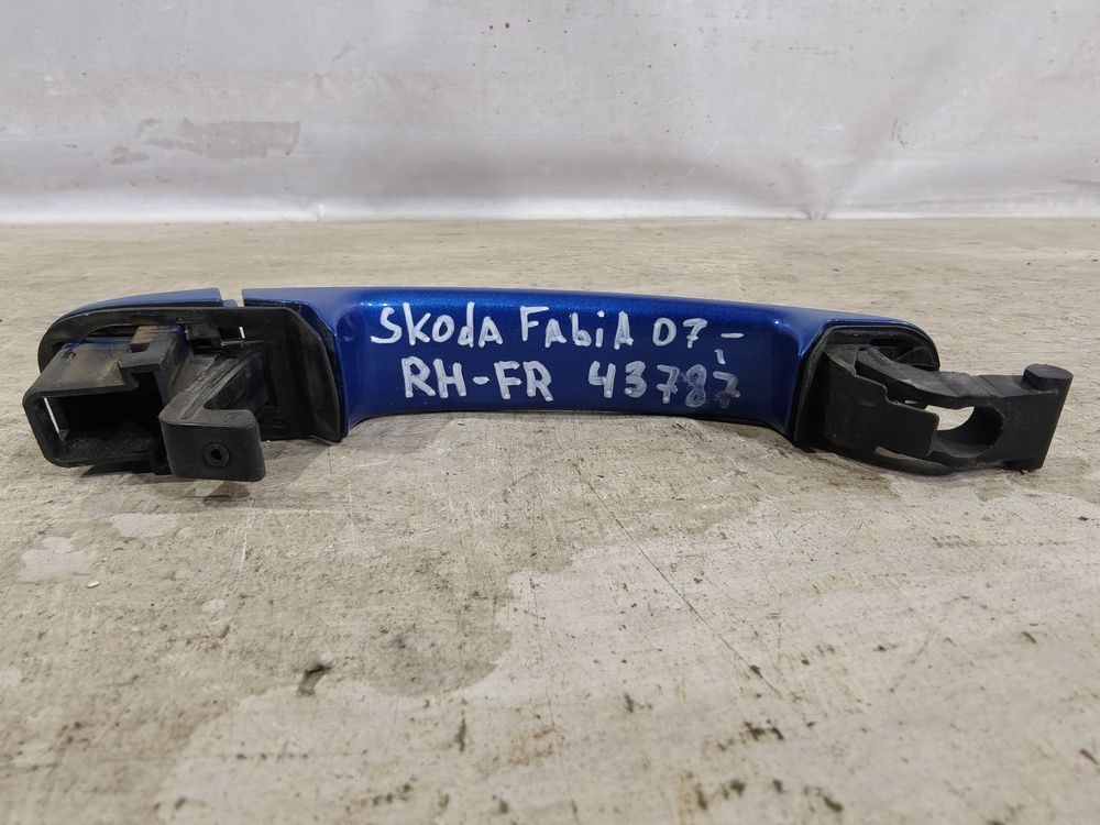 Б/У Ручка передней двери наружняя Skoda Fabia 07- LH 43787 — изображение 5