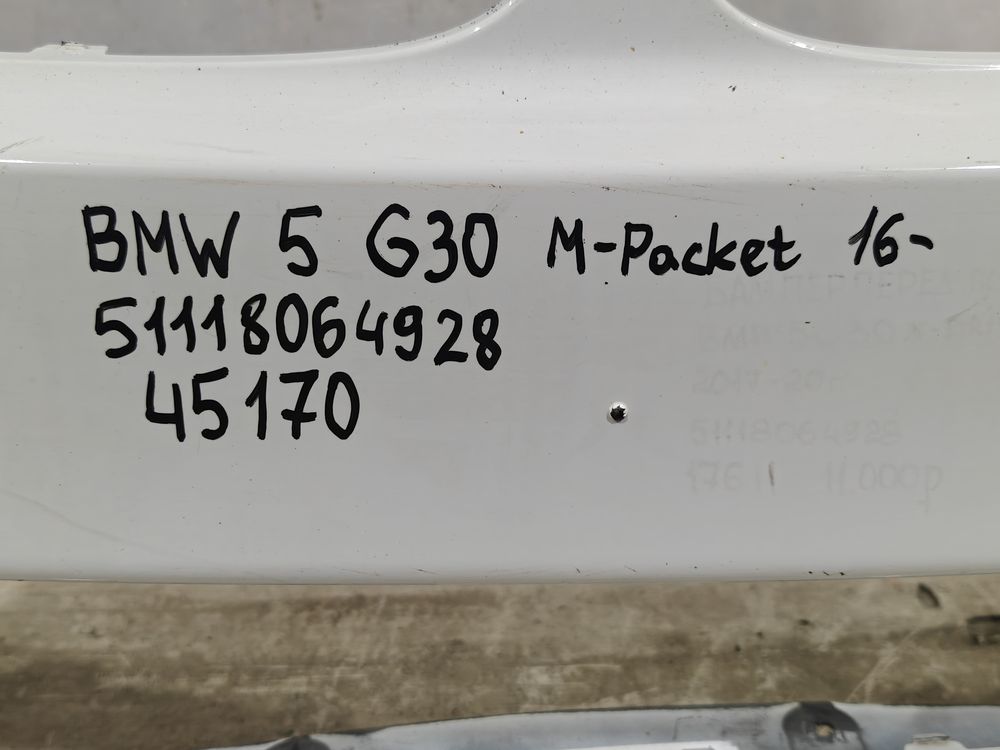 Б/У Бампер передний BMW G30 20- M-pack 45170 — изображение 9